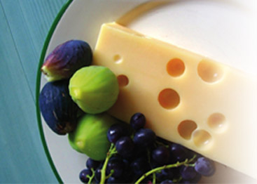Distribución de quesos franceses