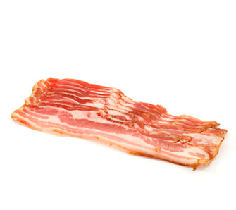 Distribución de Bacon Ahumado Moldeado Sin Corteza